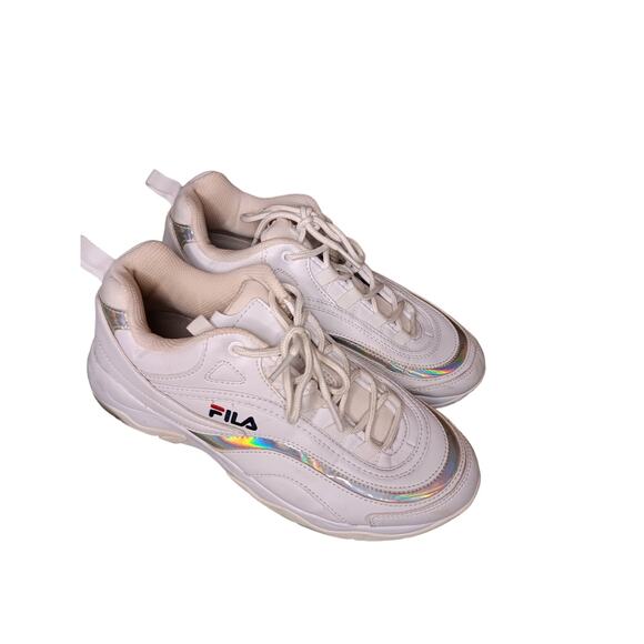 Fila Shoes - Fila Ray White Casual Sneakers Size 9.5